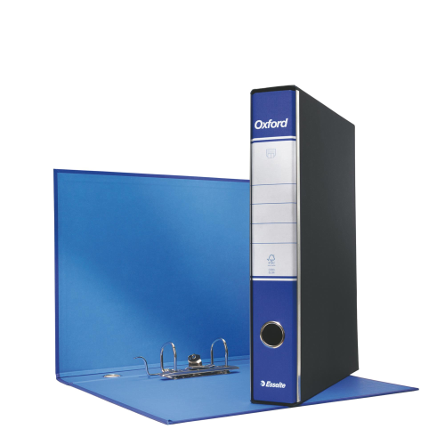 ESSELTE OXFORD G84 REGISTRATORE FORMATO PROTOCOLLO 230X330X50 mm COL. BLU CONF 8 Pz.